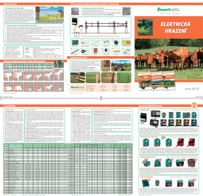 prospekt Elektrické ohradníky ke stažení