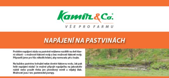 Katalog Napájení na pastvinách