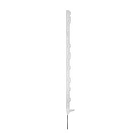 Tyčka pro elektrický ohradník AKO TITAN plast bílý, 8 úchytů, 90 cm