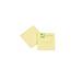 Blok samolepící lístky, žlutý, 100 listů 76x76 mm