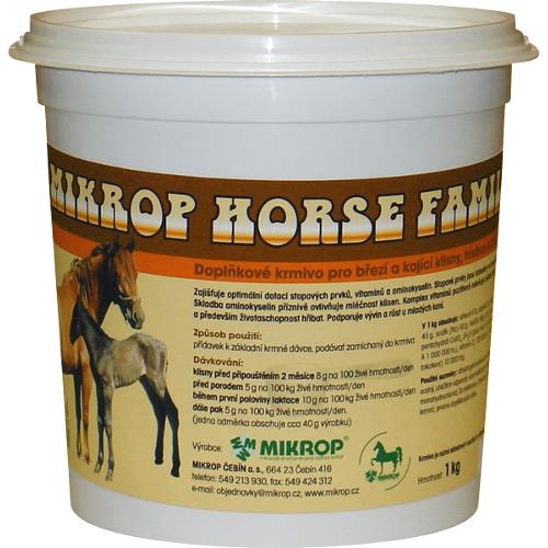 Minerální doplněk Mikrop Horse Family, 1 kg