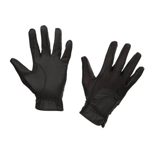 Jezdecké rukavice Covalliero SummerTech, černé - XL