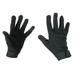 Jezdecké rukavice Covalliero Jersey, černé - M Jezdecké rukavice Jersey bavlněné, černé