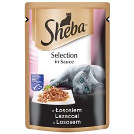 Sheba Selection in Sauce s lososem 85 g