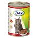 Konzerva pro kočky DAX, kousky hovězí - 415 g