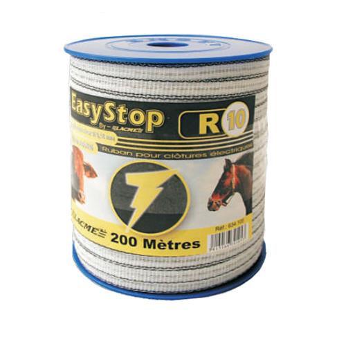 Polyetylenová páska pro elektrické ohradníky EASYSTOP R10, 10 mm Polyetylenová páska pro elektrické ohradníky EasyStop, 10 mm - původní provedení