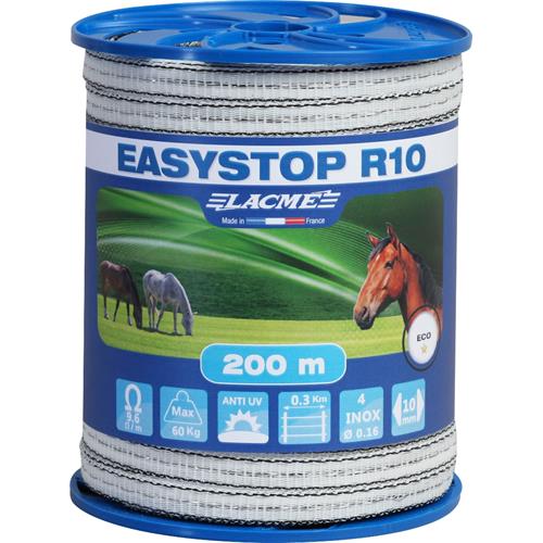 Polyetylenová páska pro elektrické ohradníky EASYSTOP R10, 10 mm Polyetylenová páska pro elektrické ohradníky EASYSTOP R10, 10 mm