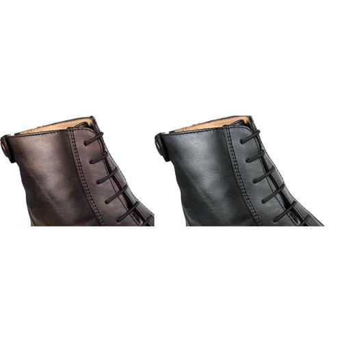 Náhradní elastické šněrování k botám QHP Toulouse, černé / hnědé - černé Šněrování náhradní QHP, elastické, černé