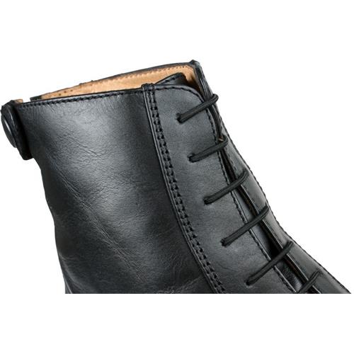 Náhradní elastické šněrování k botám QHP Toulouse, černé / hnědé - černé Šněrování náhradní QHP, elastické, černé