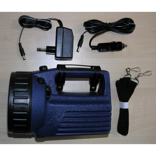 Nabíjecí svítilna halogenová s LED diodami Nabíjecí svítilna halogenová s LED diodami