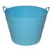 Plastový kbelík FLEXI, 26 - 28 l - tmavě modrá Plastový kbelík FLEXI, 26 - 28 l