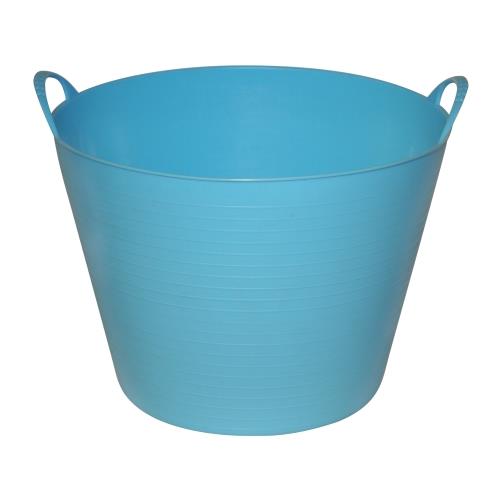 Plastový kbelík FLEXI, 42 - 45 l - tmavě modrá Plastový kbelík FLEXI, 42 - 45 l