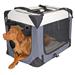Nylonový transportní box Kerbl Journey - 81 x 58 x 58 cm Box transportní pro psy, nylon, 81 x 58 x 58 cm