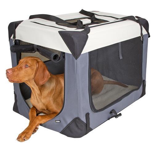 Nylonový transportní box Kerbl Journey - 91 x 63,5 x 63x5 cm Box transportní pro psy, nylon