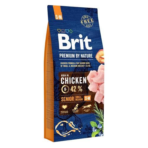 Brit Premium by Nature Senior S+M - 3 kg Brit Premium by Nature Senior S+M, 3 kg
