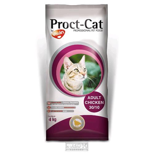 Granule pro kočky PROCT-CAT Adult Chicken, 4kg Granule PROCT-CAT Adult Chicken, 4kg