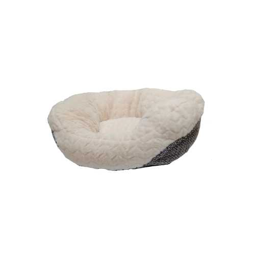 Pelíšek pro psa nebo kočku Lux ovál béžový, 52×45×14 cm Pelíšek pro psa nebo kočku Lux ovál béžový, 52 x 45 x 14 cm