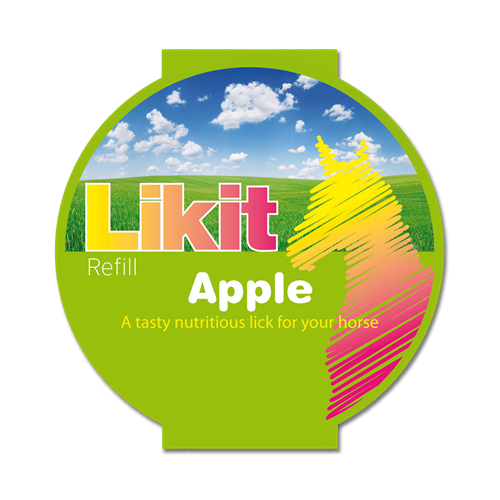 Liz pro koně Likit, náhradní náplň, 650 gr - jablko Liz pro koně LIKIT, náhradní náplň, jablko, 650 g