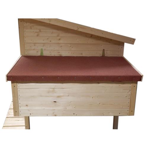 Zateplený kurník pro 10 - 12 slepic 182 x 137 x 105 cm Zateplený kurník pro slepice 182 x 137 x 105 cm