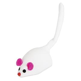 Hračka pro kočky myš na kolečkách, 7 cm