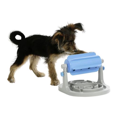 Hračka pro psy, otáčecí kolotoč, 27×32×20-26cm Foto hračky v poměru s malým plemenem psa.