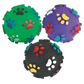 Pískací míček pro psy, 10 cm
