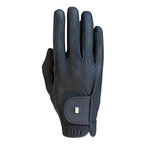 Jezdecké rukavice Roeckl Roeck-Grip Lite, černé - vel. 6,5