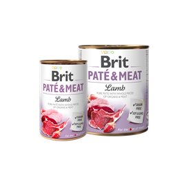 Brit Dog konzerva pro psy Paté & Meat Lamb, 400 g