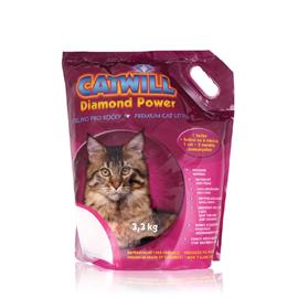 Stelivo pro kočky CATWILL Diamond Power 3,3 kg