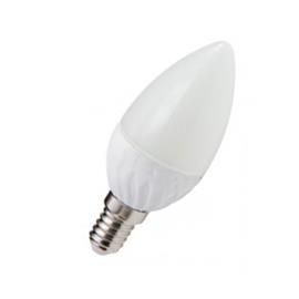 LED žárovka - E14 - 6W - 540 lm - svíčka - teplá bílá