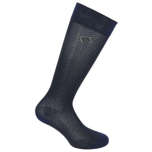 Jezdecké podkolenky Equitheme Bamboo - modré, vel. 42-45