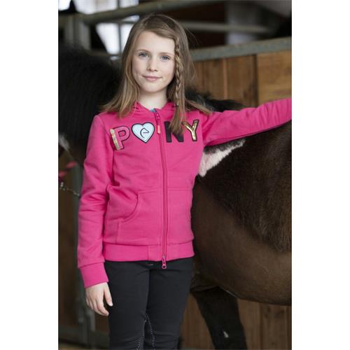 Dětská mikina Equitheme Pony - růžová, 10 let Mikina dětská Equitheme, růžová, 10 let