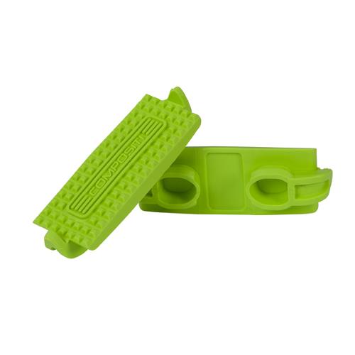 Gumy do plastových třmenů 12,5 cm, pár - zelená Gumy do plastových třmenů 12,5 cm, pár, zelená