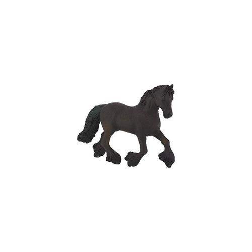 Plastový koník Papo - fríský, černý Koník plastový Papo fríský