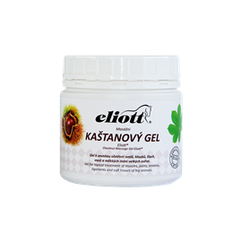 Kaštanový masážní gel Eliott, 450 ml