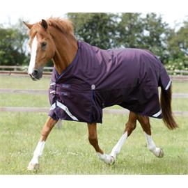 Nepromokavá deka Premier Equine Titan 200 g, fialová