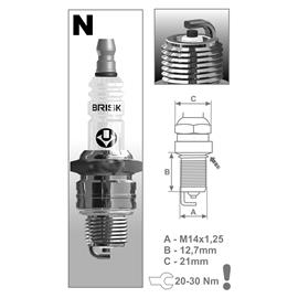 Zapalovací svíčka Brisk Garden Super N14C 1319