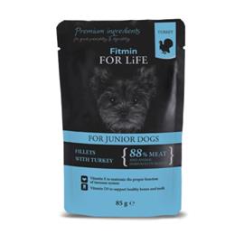 Fitmin Kapsička krůtí v omáčce pro štěňata, 85 g