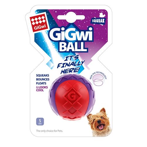 Hračka pro psy GiGwi TRP míček - S - 5 cm Hračka pro psy GiGwi, TPR míč S, 5 cm.