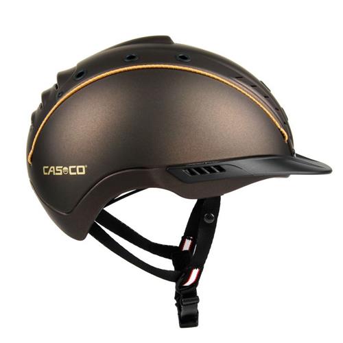 Jezdecká bezpečnostní přilba Casco Mistrall 2 - hnědá, vel. L (58-60) Přilba jezdecká CASCO, MISTRALL 2, hnědá, L 58-60