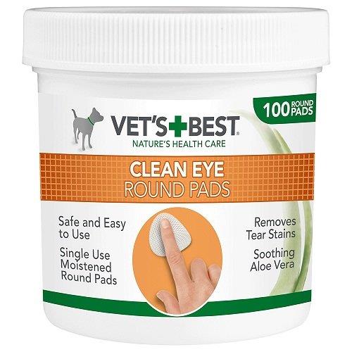 Čistící utěrky pro psy VET´S BEST na oči, 100ks Čistící utěrky pro psy VET´S BEST na oči, 100ks