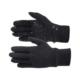 Zateplené rukavice Horze, s protiskluzem, černé