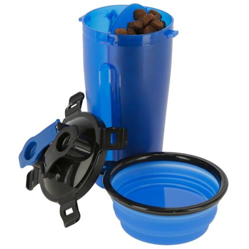 Cestovní kelímek pro psy na vodu a granule 2×350 ml Cestovní kelímek pro psy na vodu a granule 2×350 ml.