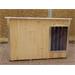 Zateplená dřevěná bouda pro psy - 160 x 90 x 93 cm Bouda pro psy zateplená 160 x 90 x 93 cm