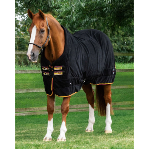 Odpocovací deka Premier Equine Buster - černá, vel. 145 cm Deka Premier Equine Buster fleece, vel. 145 cm