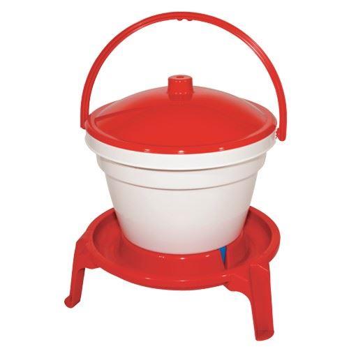Napájecí kbelík pro drůbež s nožičkami 12 l Kbelík napájecí s plovákem a nožičkami 12 l.