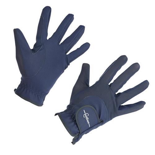 Jezdecké rukavice Covalliero 2022, modré - vel. XL Rukavice Covalliero 2022, modré, vel. XL