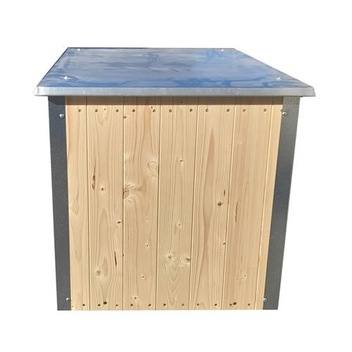 Zateplená dřevěná bouda pro psy - 90×60×60 cm Bouda zateplená pro psy.