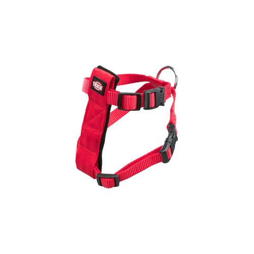 Bezpečnostní pás pro psa do auta - 20 - 50 cm, červený Postroj bezpečnostní, do auta, vel. XS - detail postroje.