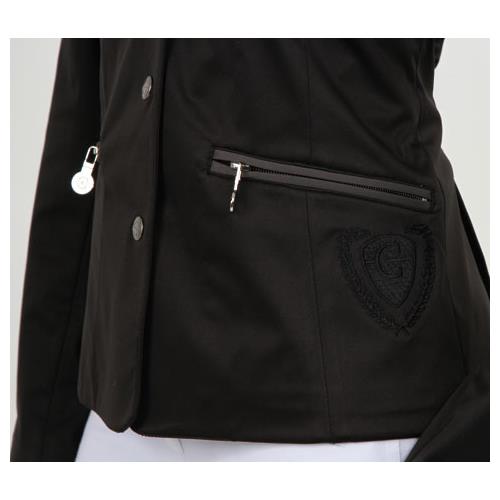 Dámské jezdecké sako Covalliero, černé - XL Jezdecké sako, softshell, černé, vel. XL